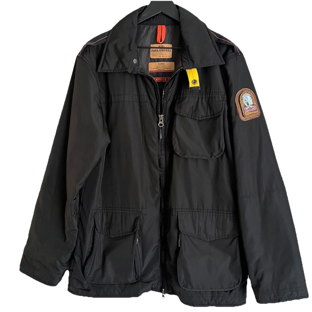Parajumpers Masterpiece Series Jacket Size XL Black